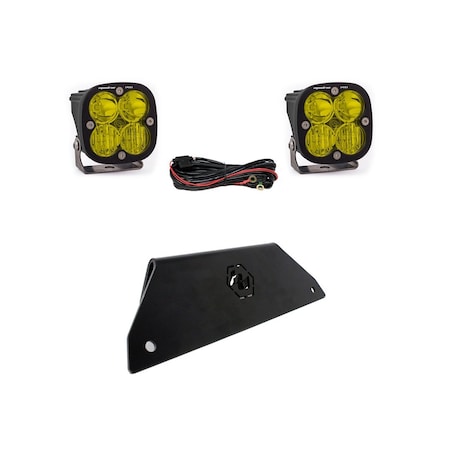 Polaris RZR Pro XP Lower Bumper LED Light Kit Pro D/C Amber